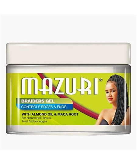 Mazuri Braiders Gel Controls Edges & Ends With Almond Oil & Maca Root 355ml