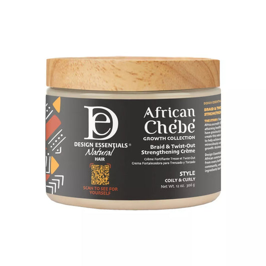 Design Essentials African Chebe Braid & Twist-Out Styling Hair Pomade Creme