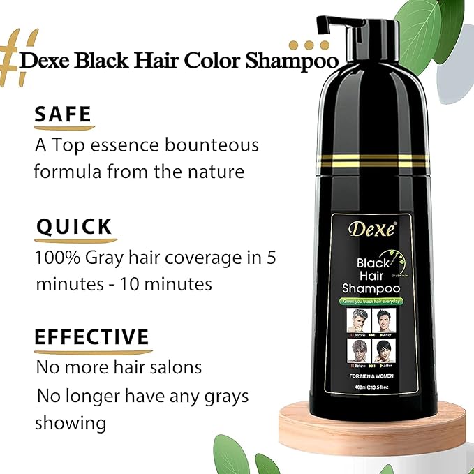 Dexe Black Hair Shampoo 400 ml