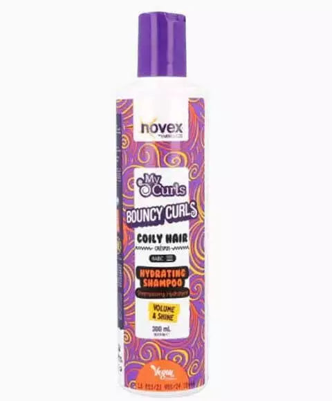 Novex My Curls Bouncy Curls Coily Hair Hydrating Shampoo/Conditioner & Deep Hair Mask Novex