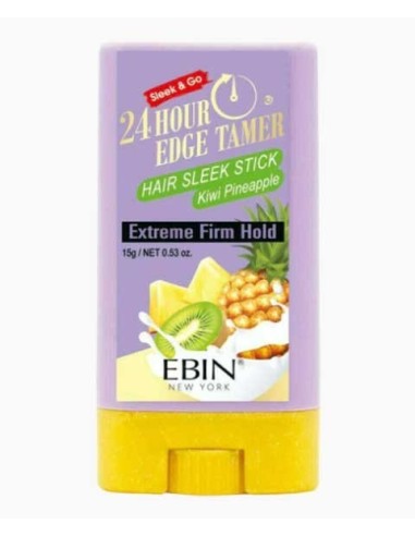 24 Hour Edge Tamer Kiwi Pineapple Hair Sleek Stick 15g