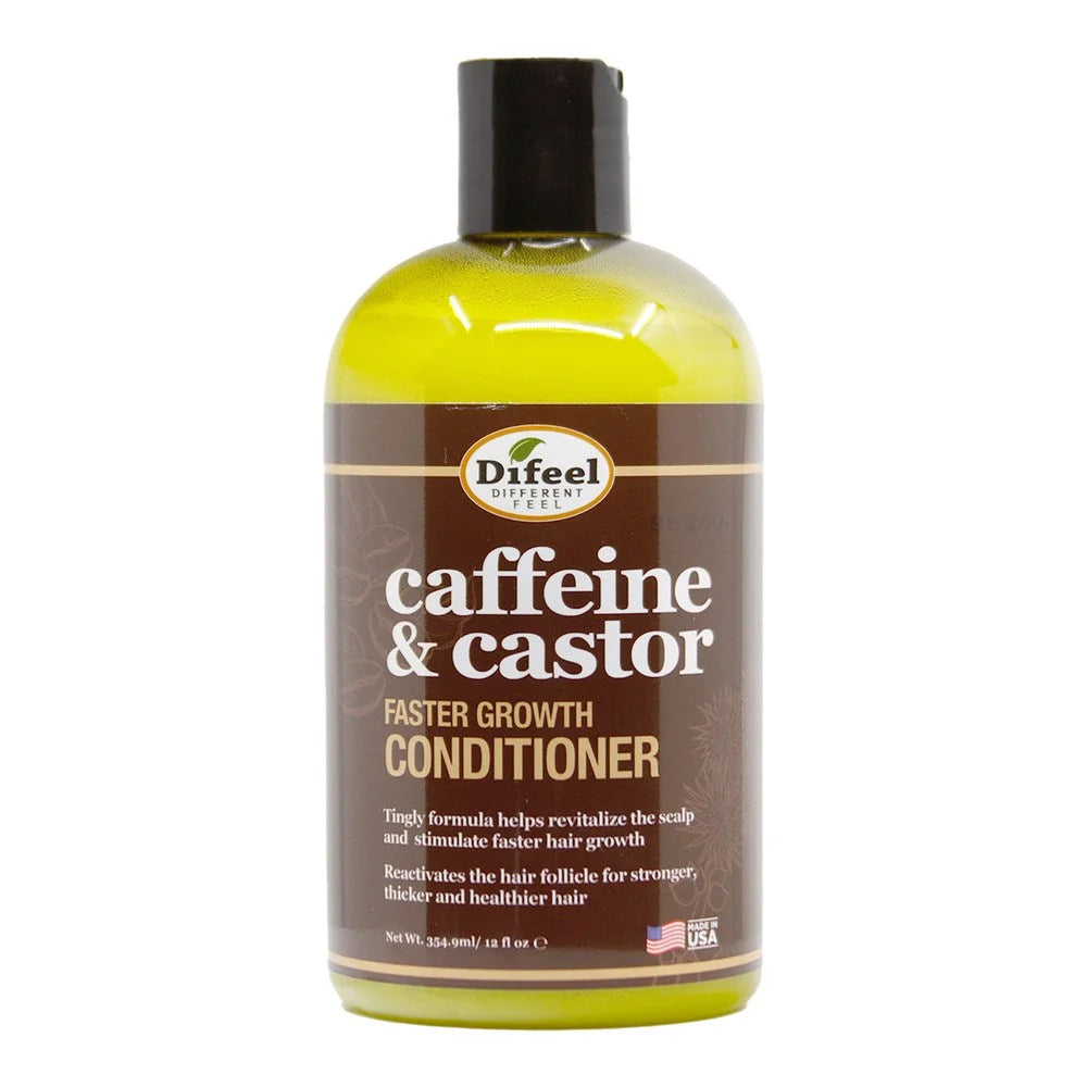 Difeel Caffeine & Castor Faster Growth Conditioner 355 ml