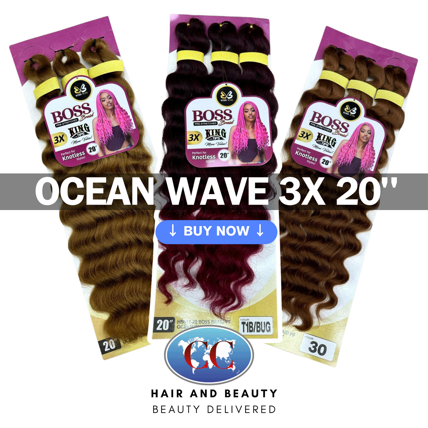 Bobbi Boss Braid PF Ocean Wave 20" x 3