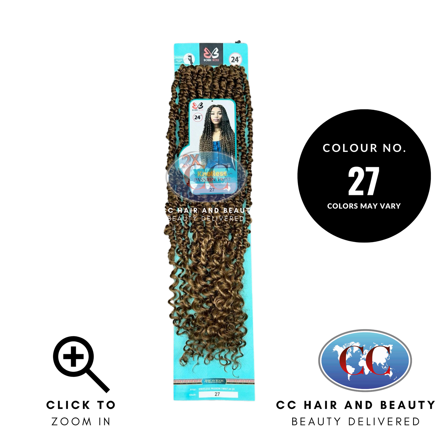 Bobbi Boss Crocher Braids Knotless Passion Twist 18" & 24"