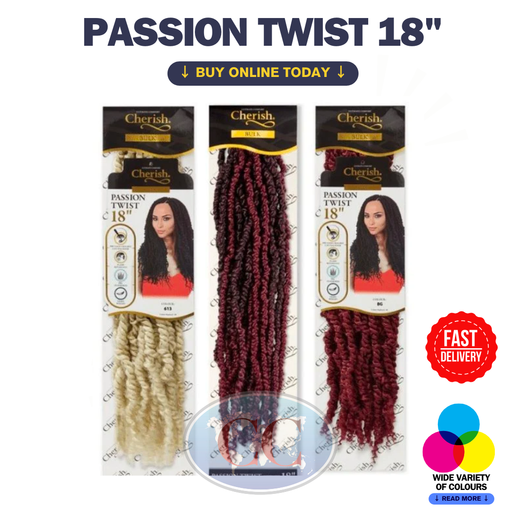 Cherish Synthetic Bulk - Passion Twist 18"