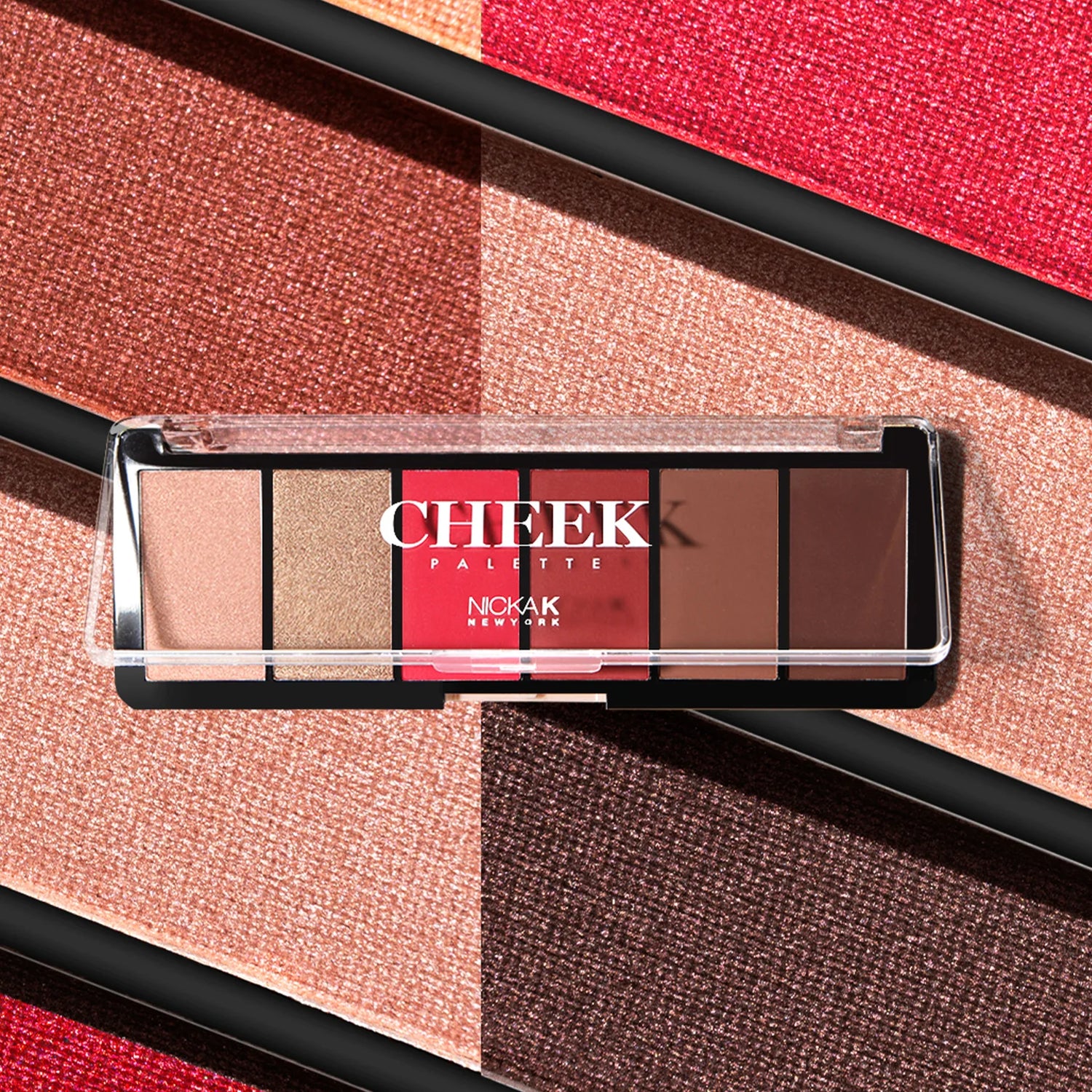 Nicka K Nicka k Cheek Palette -FM0601 Medium | CC Hair & Beauty Leeds