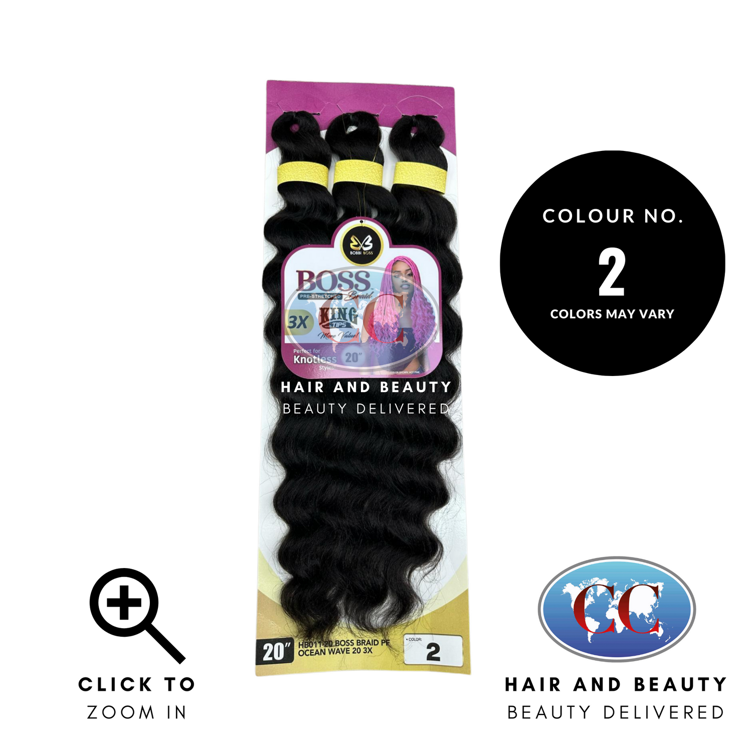 Bobbi Boss Braid PF Ocean Wave 20" x 3