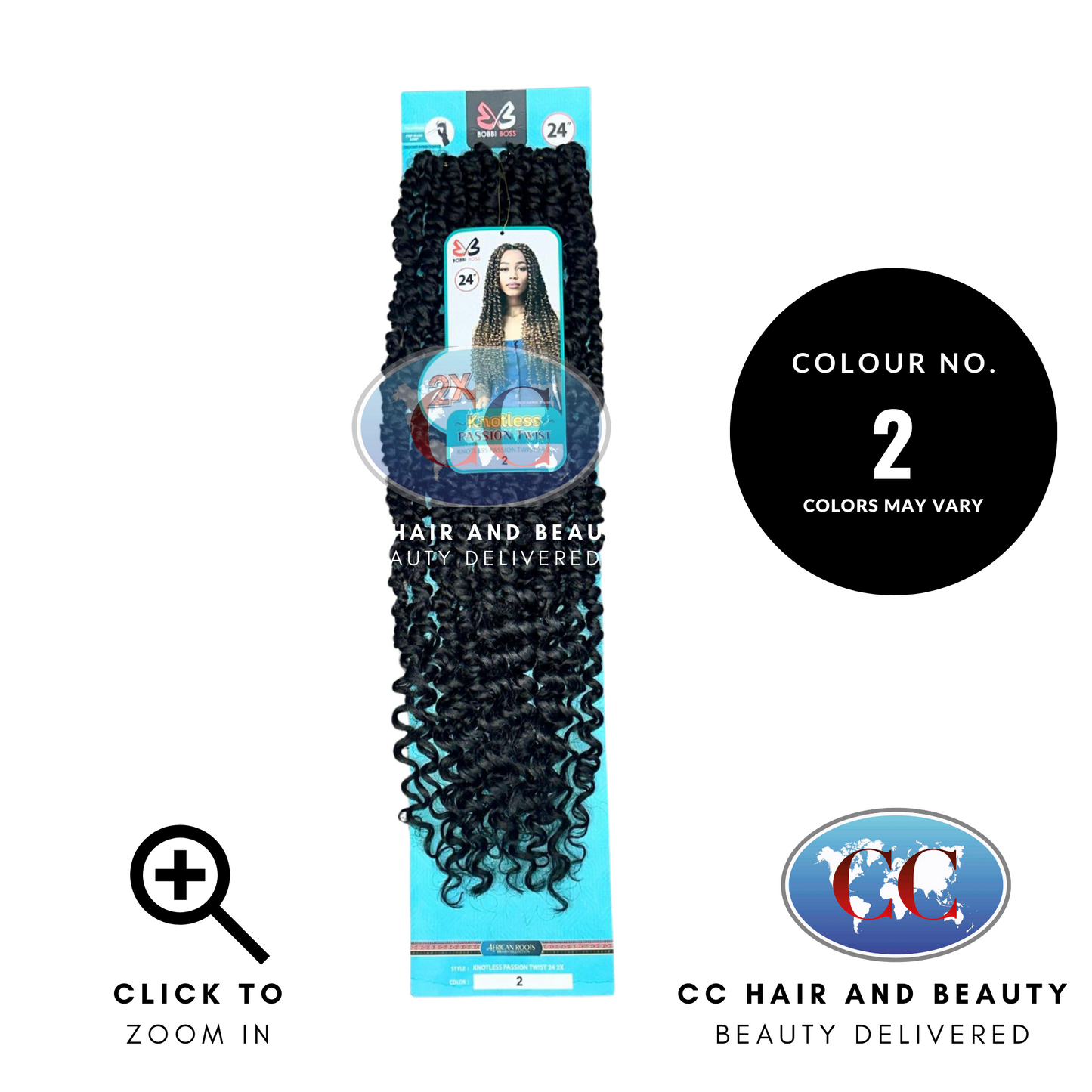 Bobbi Boss Crocher Braids Knotless Passion Twist 18" & 24"