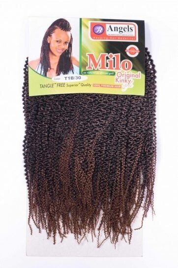 Milo Synthetic Hair Kinky Style 10″ x 2 Bundles