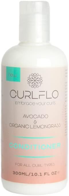 Curl Flo Organic Lemongrass & Avocado Conditioner 10.1oz