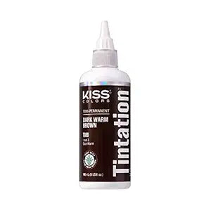 Kiss Colors Tintation Semi Permanent Hair Color With Aloe Vera Water 5 oz