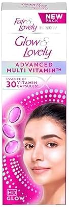 Glow & Lovely Advanced Multivitamin, Brightening Face Moisturizer Cream