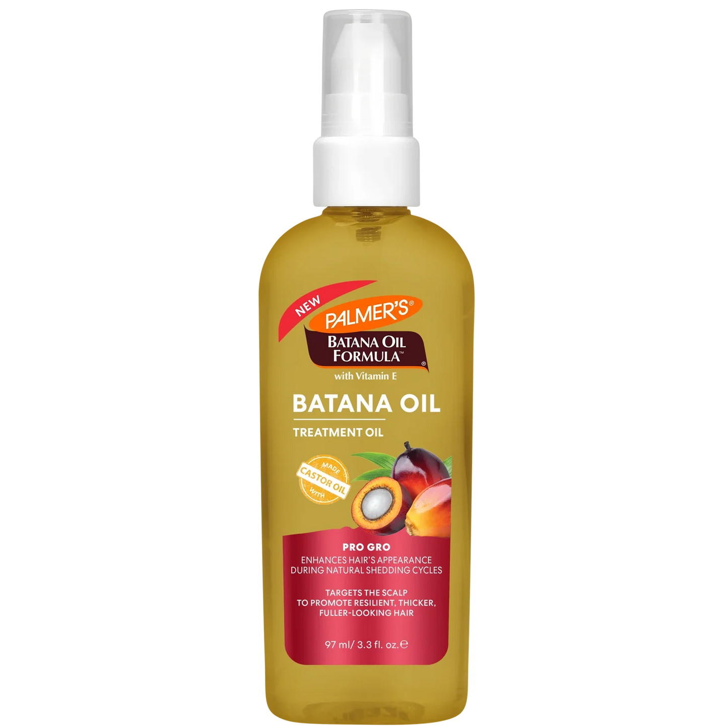 Palmer's Batana Oil Formula Pro Gro Scalp & Hair Oil With Vitamin E 3.3 Fl Oz
