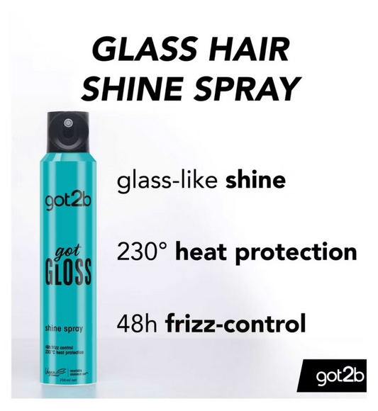 Schwarzkopf Got2B E Got Gloss Shine Spray 200ml