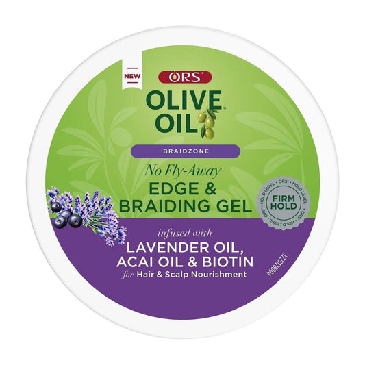 ORS Olive Oil Edge & Braiding Gel 8oz - product detail | CC Hair & Beauty