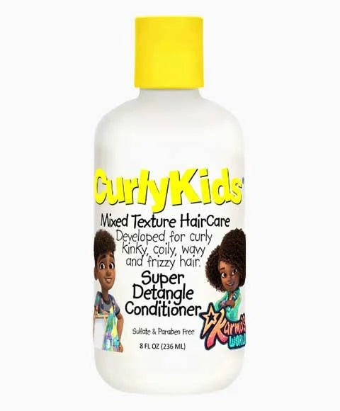 Curly Kids Mixed Hair Haircare Super Detangling Conditioner 236Ml