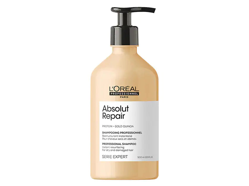 L'oreal Professionnel Absolut Repair Protein + Gold Quinoa Shampoo - 16.9oz