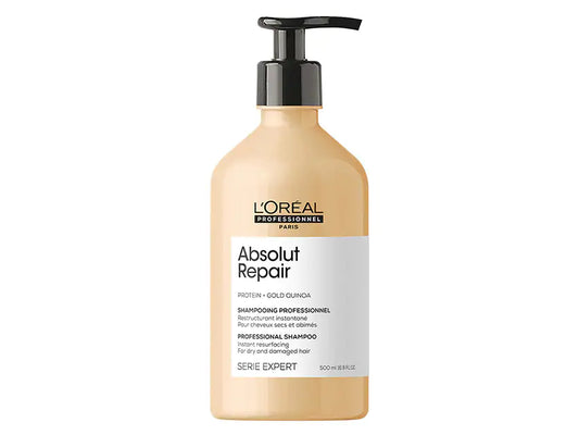 L'oreal Professionnel Absolut Repair Protein + Gold Quinoa Shampoo - 16.9oz