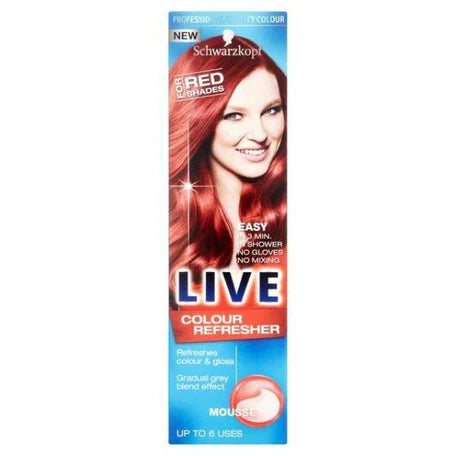 Schwarzkopf Live Colour Refresher Red Shades Mousse