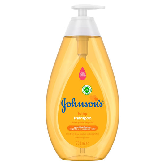 Johnson's Baby No More Tears Shampoo for Gentle Daily Care 750ml