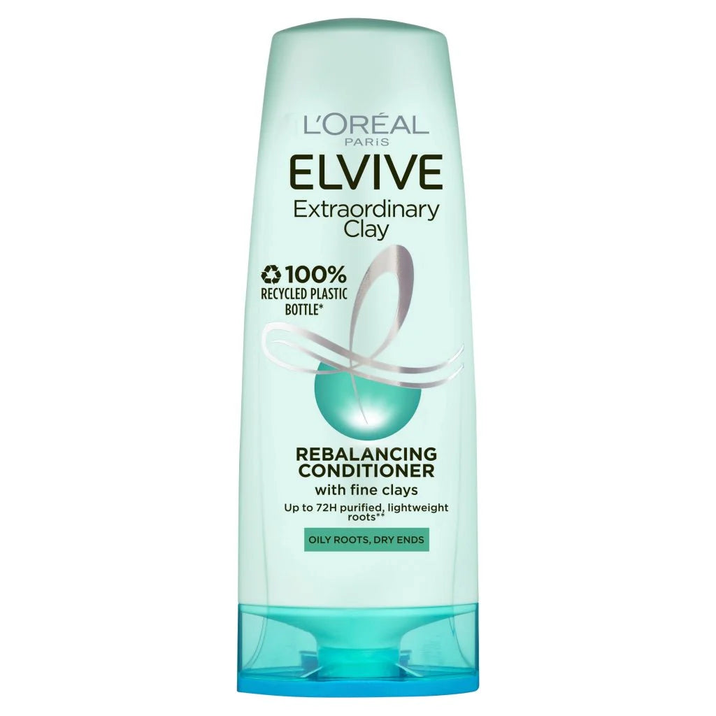 L'Oreal Paris Elvive Extraordinary Clay Rebalancing Conditioner 300Ml