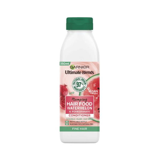 GarnierUltimate Blends Plumping Watermelon & Pomegranate Conditioner 350Ml