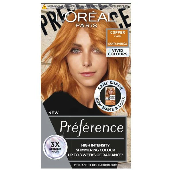 LOreal Paris Preference Vivid Colours Permanent Hair Dye