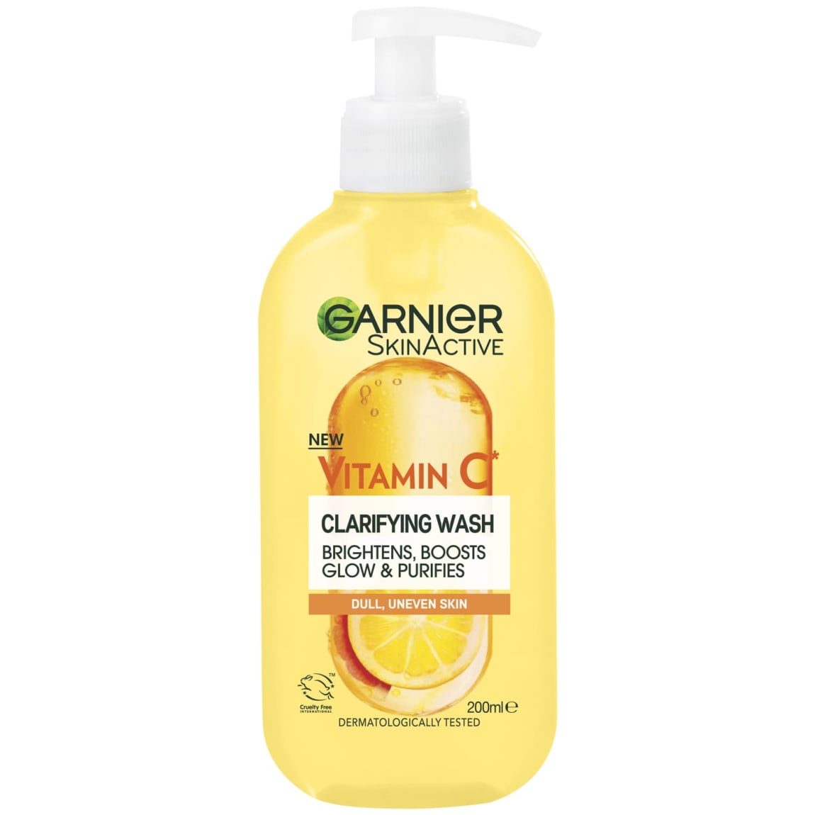 Garnier Skin Active Vitamin C Clarifying Wash 200ml