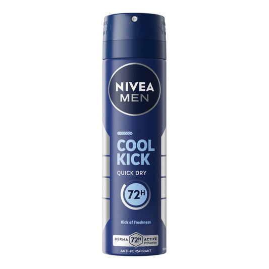 NIVEA MEN 72h Cool Kick Anti-perspirant Spray 150ml