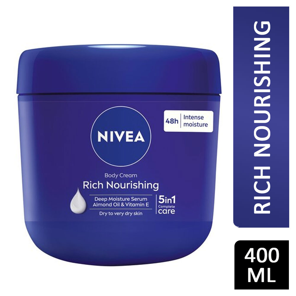 Nivea Rich Nourishing 48H Body Cream - 400Ml