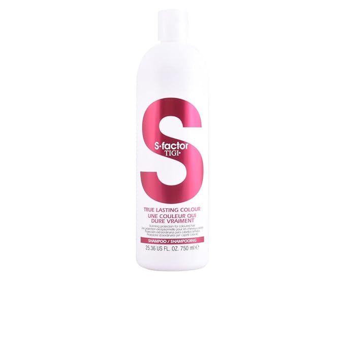 S Factor Tigi True Lasting Color Shampoo 750ml