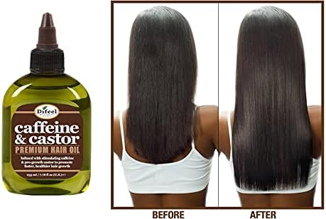 Difeel Caffeine & Castor Premium Hair Oil for Faster Hair Growth 235 ml