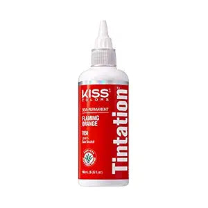 Kiss Colors Tintation Semi Permanent Hair Color With Aloe Vera Water 5 oz