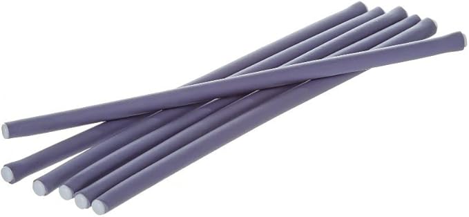 Red By Kiss Flexi Rods 7"L 1/4' D 6Pcs Pack Lavender