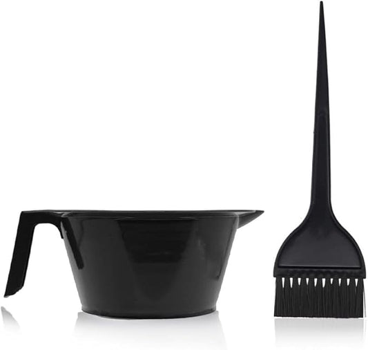 Magic Collection Handle And Pouring Lip Mixing Bowl And Dye Brush With Hook-Sal002