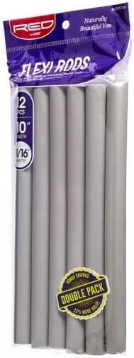 RED By Kiss: Flexi Rods 10''L, 11/16''D Value Pack (HRF17VP)