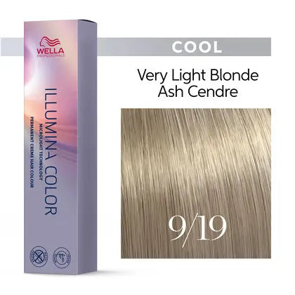 Wella Professionals llumina Color Permanent Creme Hair Colour 60ml - Cool