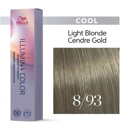 Wella Professionals llumina Color Permanent Creme Hair Colour 60ml - Cool