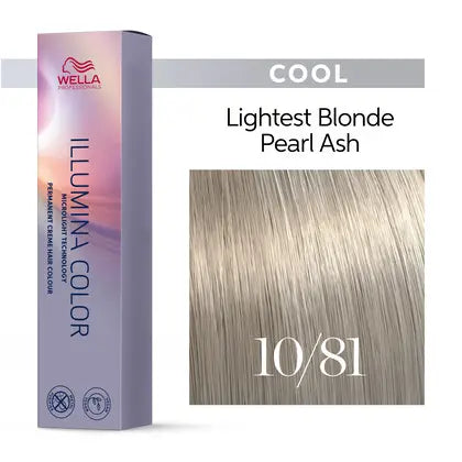 Wella Professionals llumina Color Permanent Creme Hair Colour 60ml - Cool