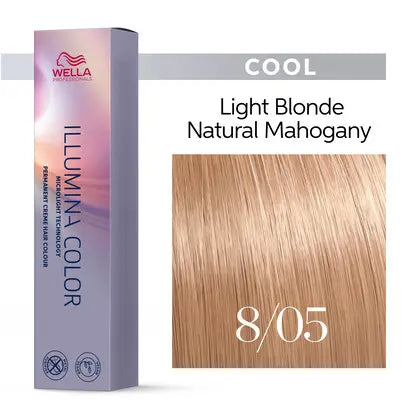 Wella Professionals llumina Color Permanent Creme Hair Colour 60ml - Cool