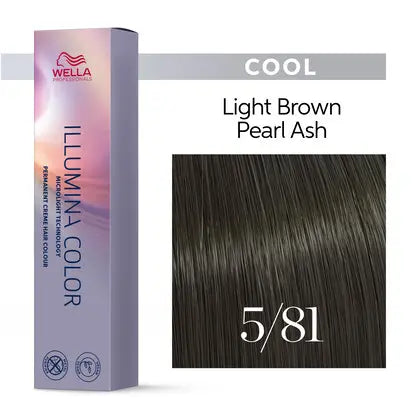 Wella Professionals llumina Color Permanent Creme Hair Colour 60ml - Cool