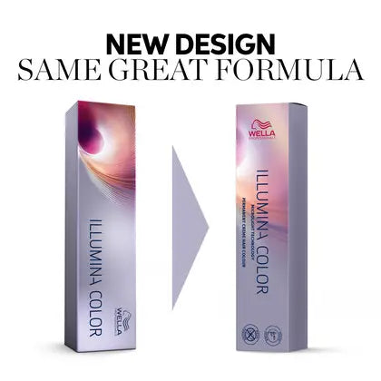 Wella Professionals llumina Color Permanent Creme Hair Colour 60ml - Warm