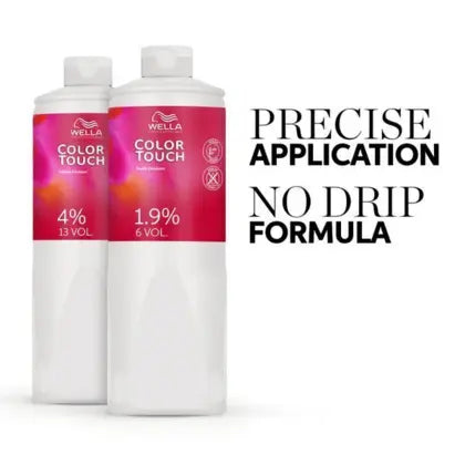 Wella Professionals Color Touch Emulsion 1000ml -4% & 1.9%