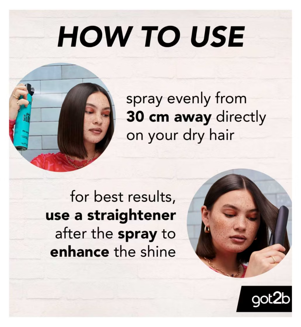 Schwarzkopf Got2B E Got Gloss Shine Spray 200ml