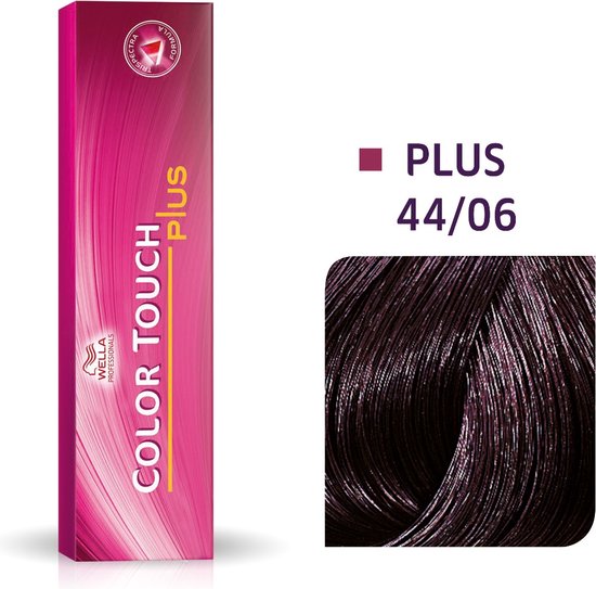 Wella Professionals Color Touch Plus Demi Permanent Hair Colour - 66/07 Dark Natural Brunette Blonde 60ml