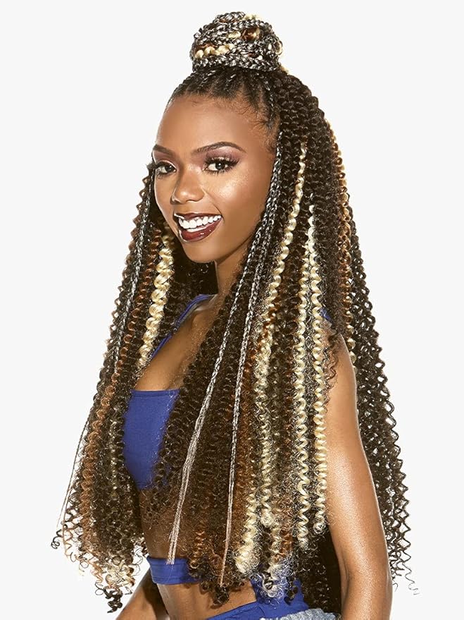 Sensationnel Braid African Collection Aquatex Fast Draying 3X RUWA WATER WAVE 24