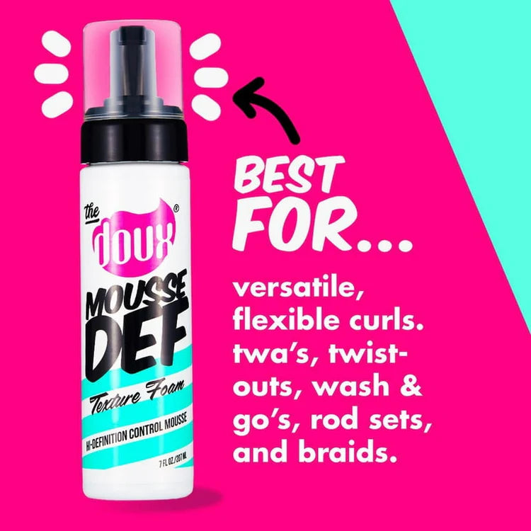 The Doux Mousse Defining Foam Curl Enhancer - 3.4 fl oz