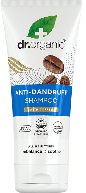 Dr.Organic Coffee Anti-Dandruff Shampoo 200ml