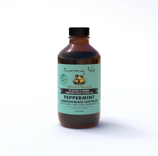 Sunny Isle Replenish & Rejuvenate  Peppermint Jamaican Black Castor Oil 118ml