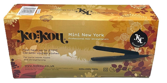 KoKou Mini New York Professional Hair Straghtener 220v-240v 50Hz